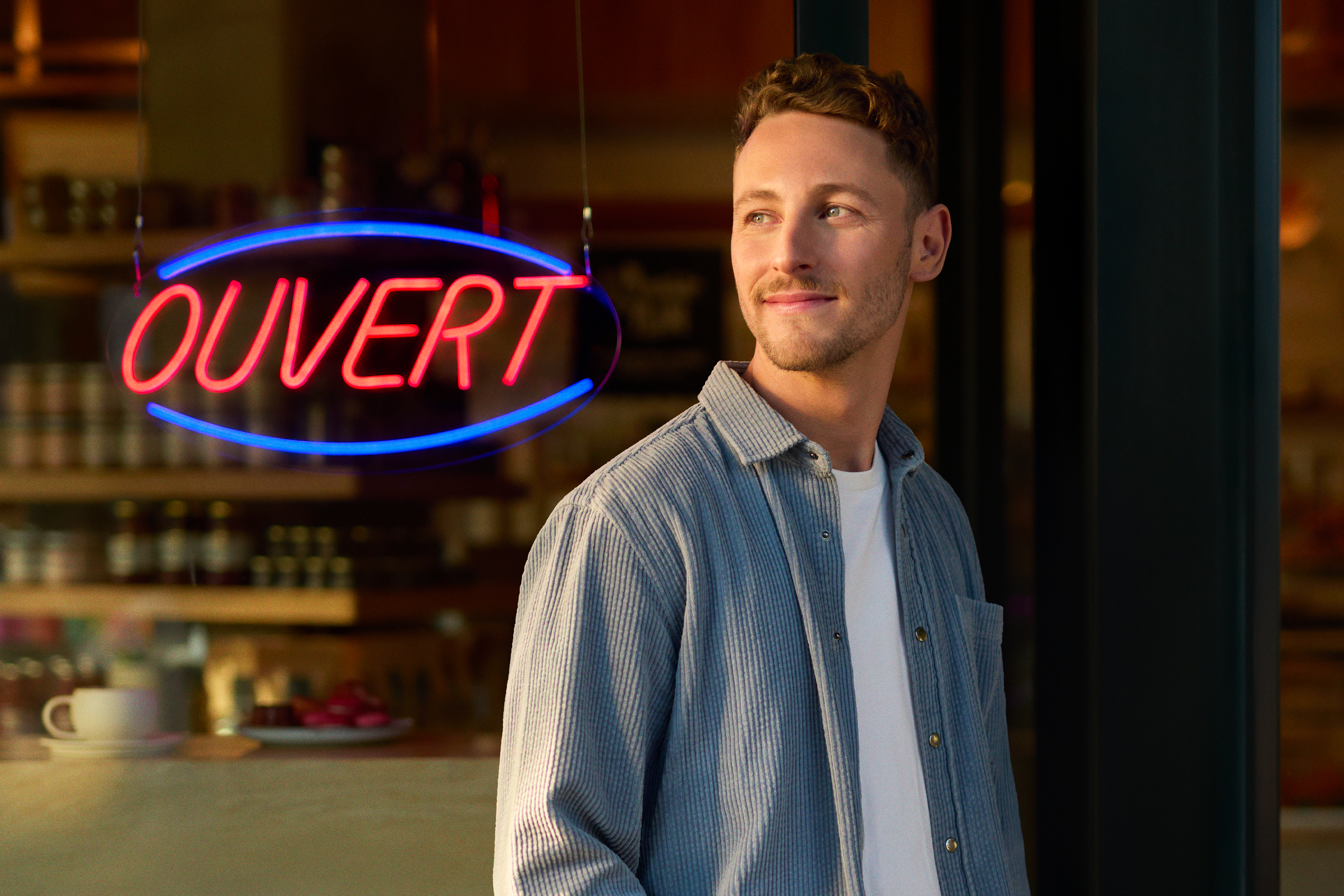 Portrait de Jordan Di Corpo pour l’article sur le reprenariat de L’amour du pain 