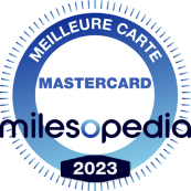 Dessin du prix Milesopedia de la meilleure carte Mastercard en 2023