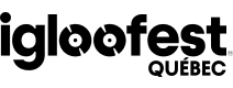 Dessin du logo du festival Igloofest Québec